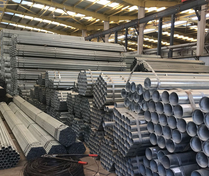 滨州q235b热镀锌带钢管